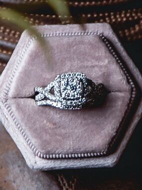 Engagement Ring with Band